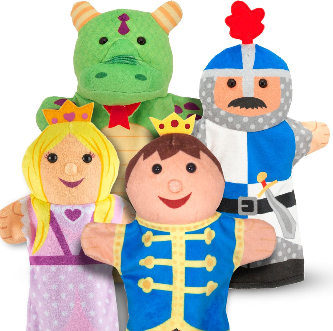 Melissa & Doug Palace Pals Hand Puppets | Puppets & Theaters | Soft Toy | 2+ | Gift for Boy or Girl,