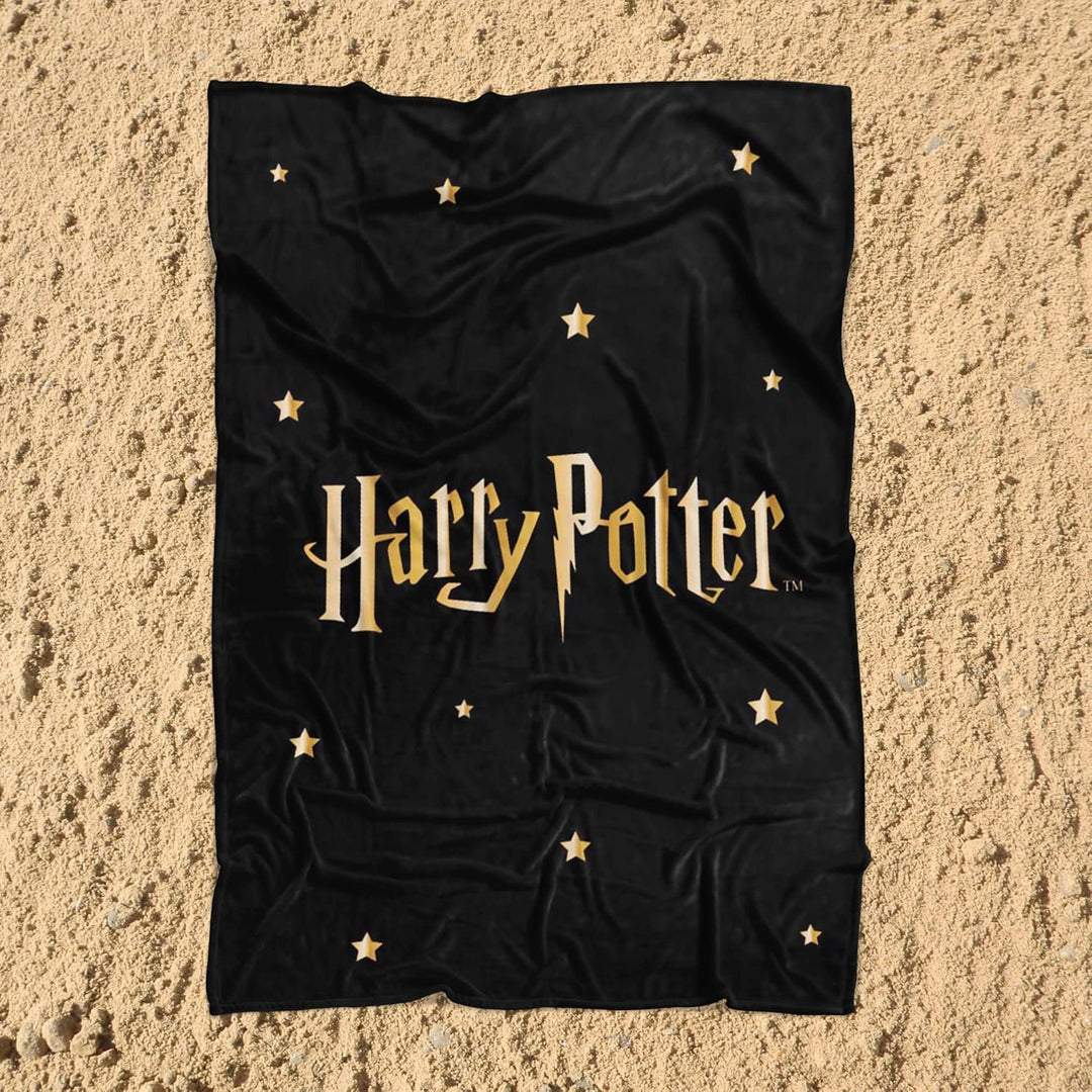 Grosse Harry Potter Stars Wohndecke 130 x 170 super weiche Coral-Fleecedecke Kuscheldecke Sofa-Decke