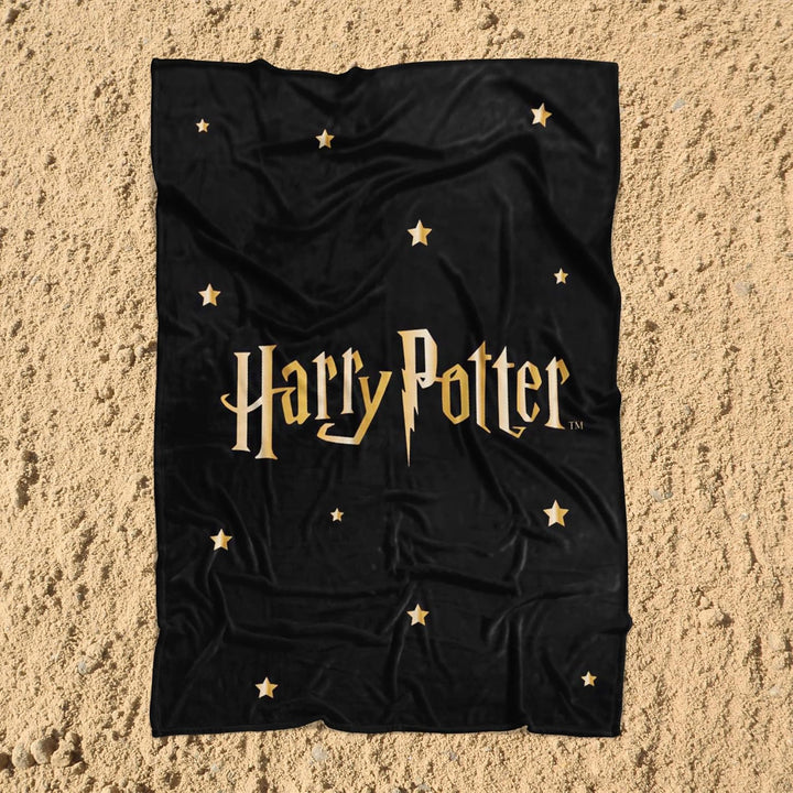 Grosse Harry Potter Stars Wohndecke 130 x 170 super weiche Coral-Fleecedecke Kuscheldecke Sofa-Decke