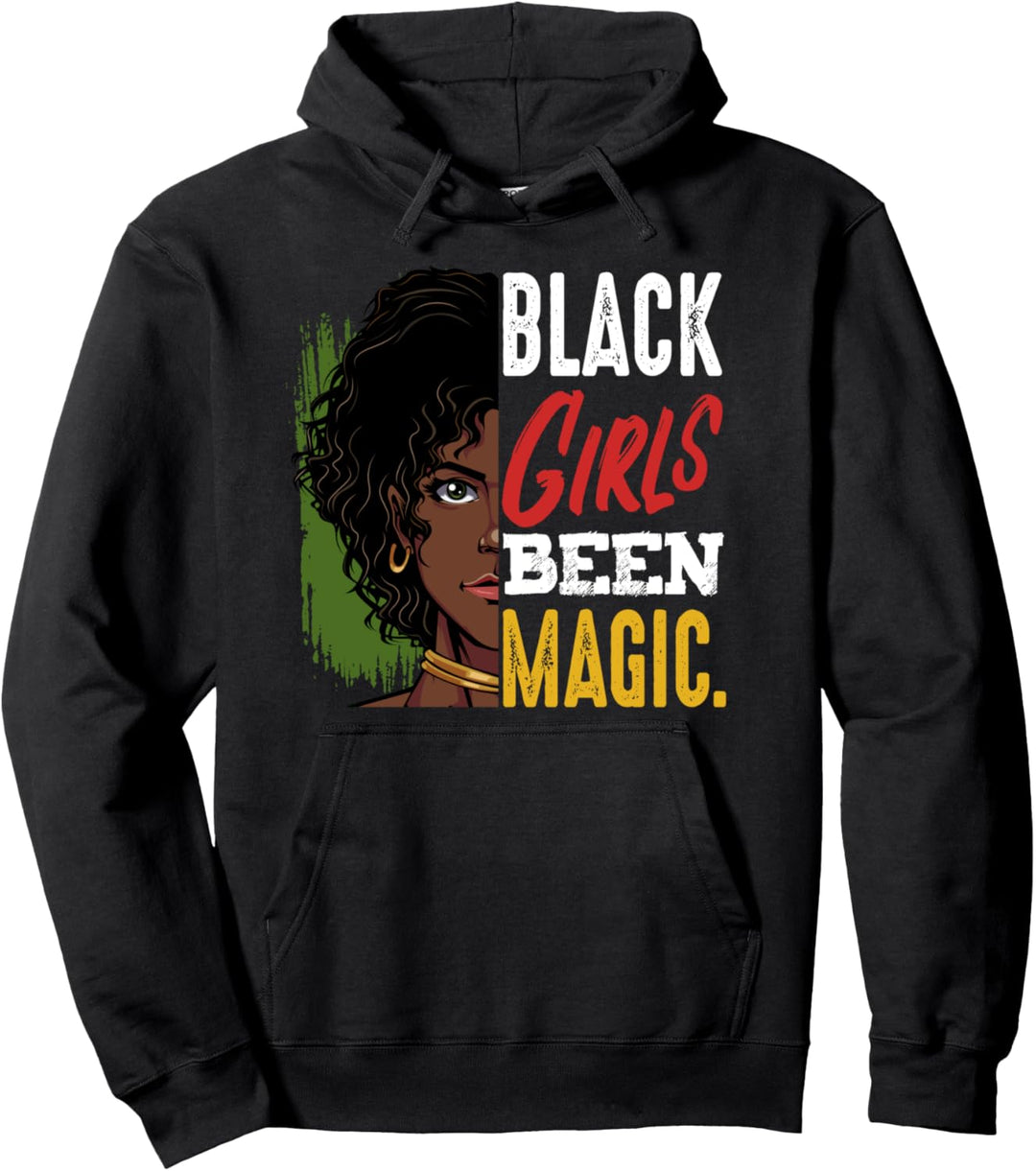 Black Girls Been Magic Black Lives Matter Melanin Dashiki Pullover Hoodie