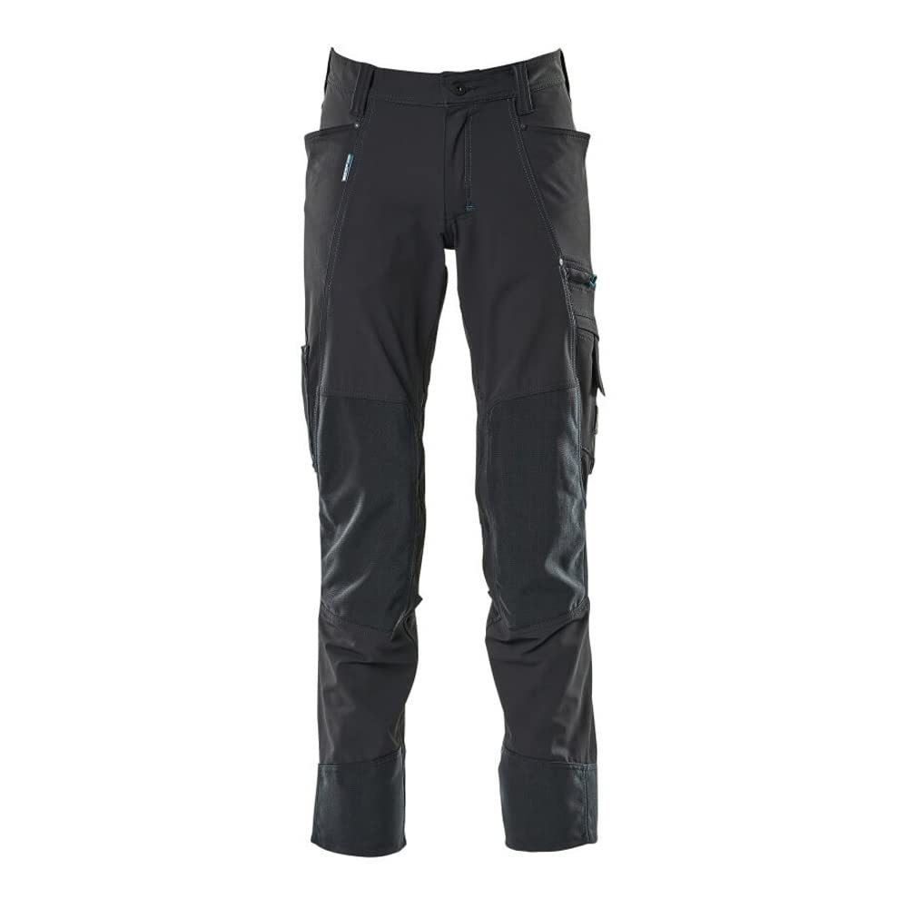 Mascot 17179-311-010 Advanced Cordura Ultimate Stretch Geringes Gewicht Hose mit Knietaschen, Schwar