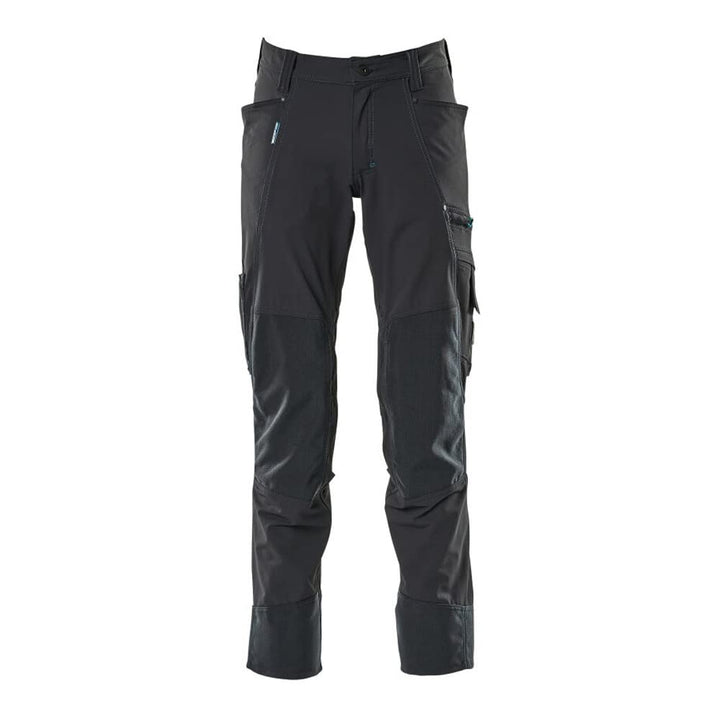 Mascot 17179-311-010 Advanced Cordura Ultimate Stretch Geringes Gewicht Hose mit Knietaschen, Schwar