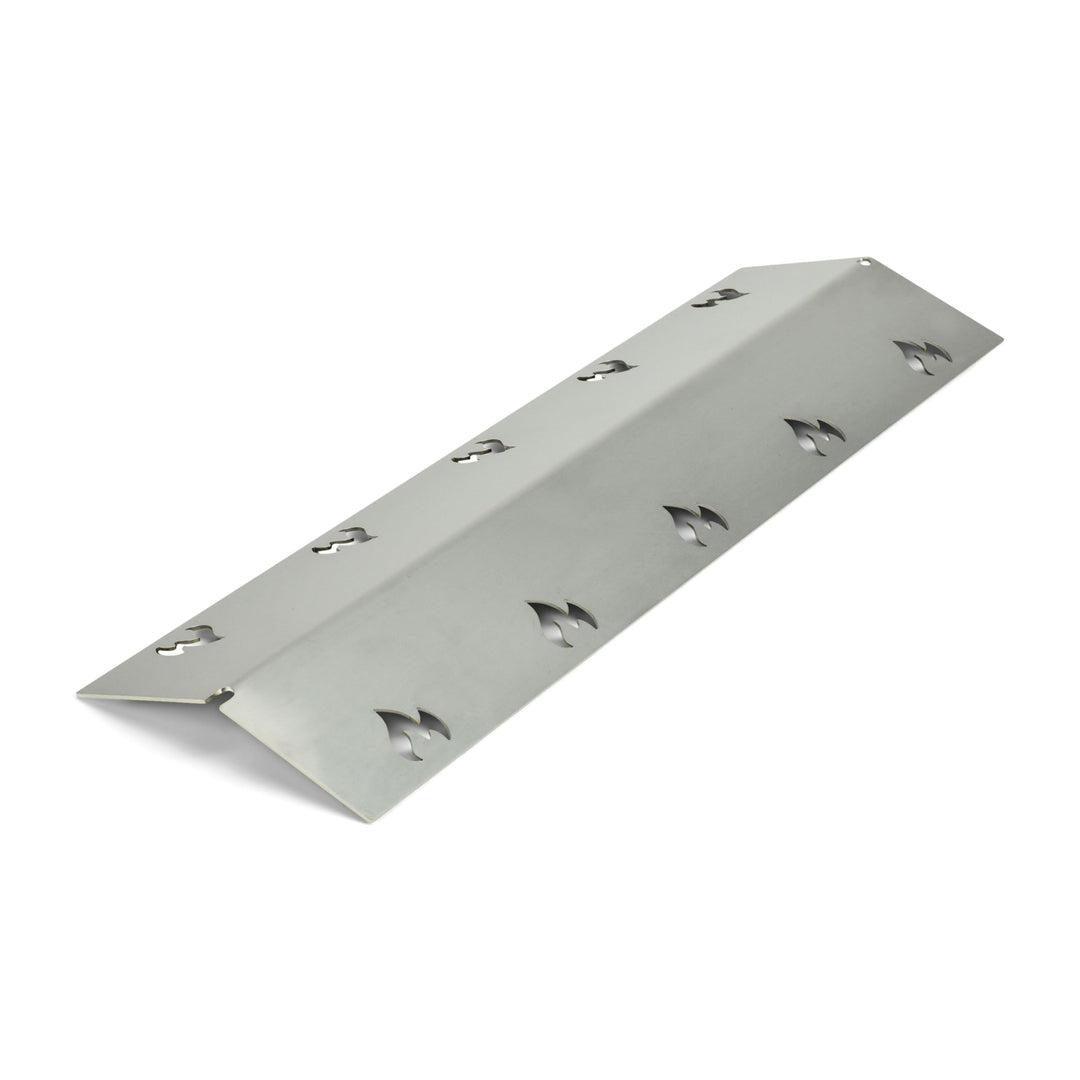 Grillrost.com Das Original Edelstahl Brennerabdeckung - 375x120mm - extra stark 1,5mm - passend für