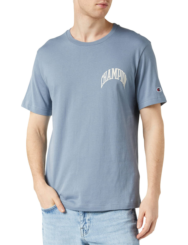 Champion Herren T-Shirt L Blau (Bur), L Blau (Bur)