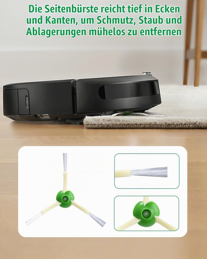 Ersatzteile für iRobot Roomba E/I/J Serie, i7 i7+ i3 i3+ i4 i4+ j7 j7+ E5 E6 Staubsauger, Bürsten Zu