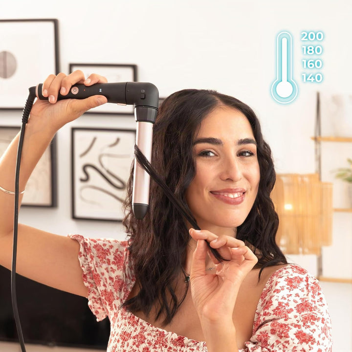 "Cecotec Lockenstab Multikopf SurfCare MultiWaves, 5 Köpfe, Keramikbeschichtung, einstellbare Temper
