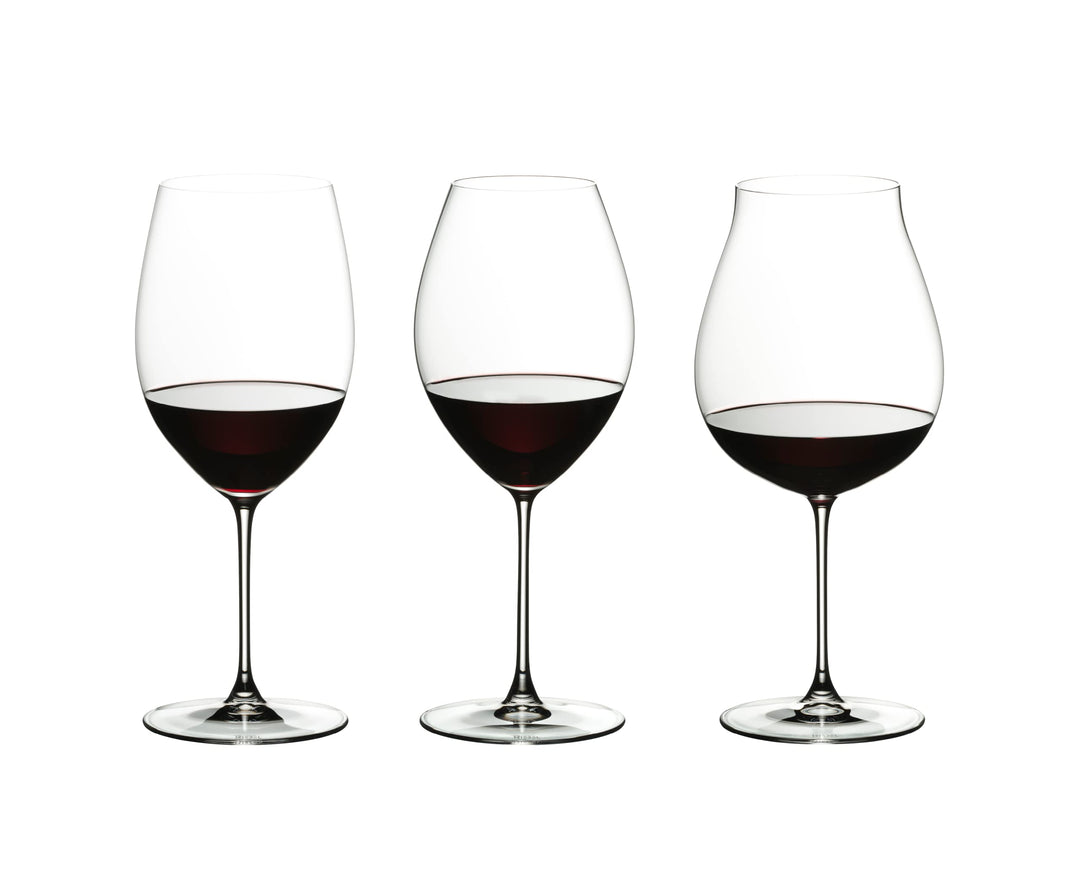 RIEDEL Ridel Veritas Gläser-Set, Kristall, transparent, 3 Stück (1er Pack), 3 3 Stück (1er Pack) Tra