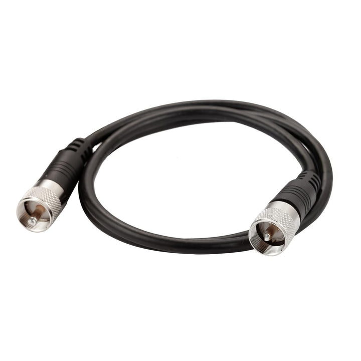 RFAdapter CB Koaxkabel, RG8x Koaxialkabel 3ft UHF PL259 Stecker auf Stecker Low Loss CB Antennenkabe