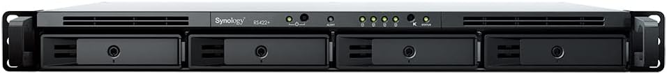 Synology RackStation RS422+ NAS/Storage Server Rack (1U) Ethernet LAN Black R1600