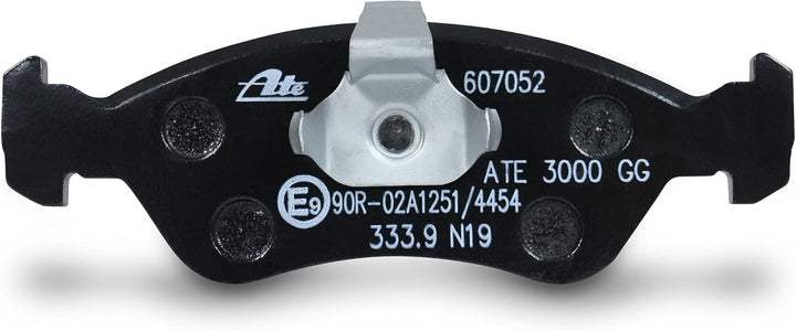 ATE Bremsenset Vorderachse inkl. Bremsscheiben vorne Ø 256 mm belüftet und Bremsbeläge vorne Kompati