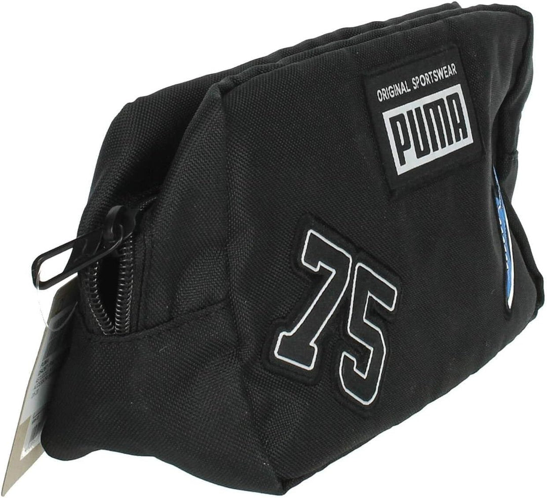 PUMA Patch Pencil Case Sporttasche, Erwachsene, Unisex Einheitsgrösse Puma, Schwarz, Einheitsgrösse