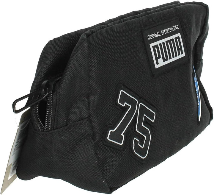 PUMA Patch Pencil Case Sporttasche, Erwachsene, Unisex Einheitsgrösse Puma, Schwarz, Einheitsgrösse