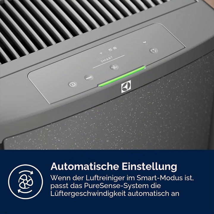 Electrolux EPU72571UG Pure Multi 700 Luftreiniger 2 in 1 mit Lüfter, angeschlossen, 4-stufiger Filte