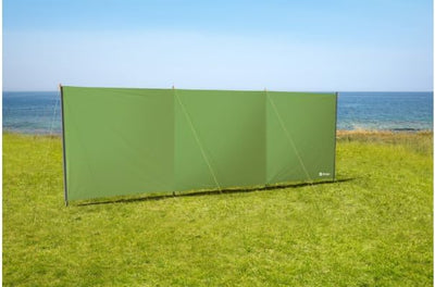 BERGER Screen Windschutz | Sichtschutz Blickschutz Sonnenschutz freistehend für Outdoor Camping Gart