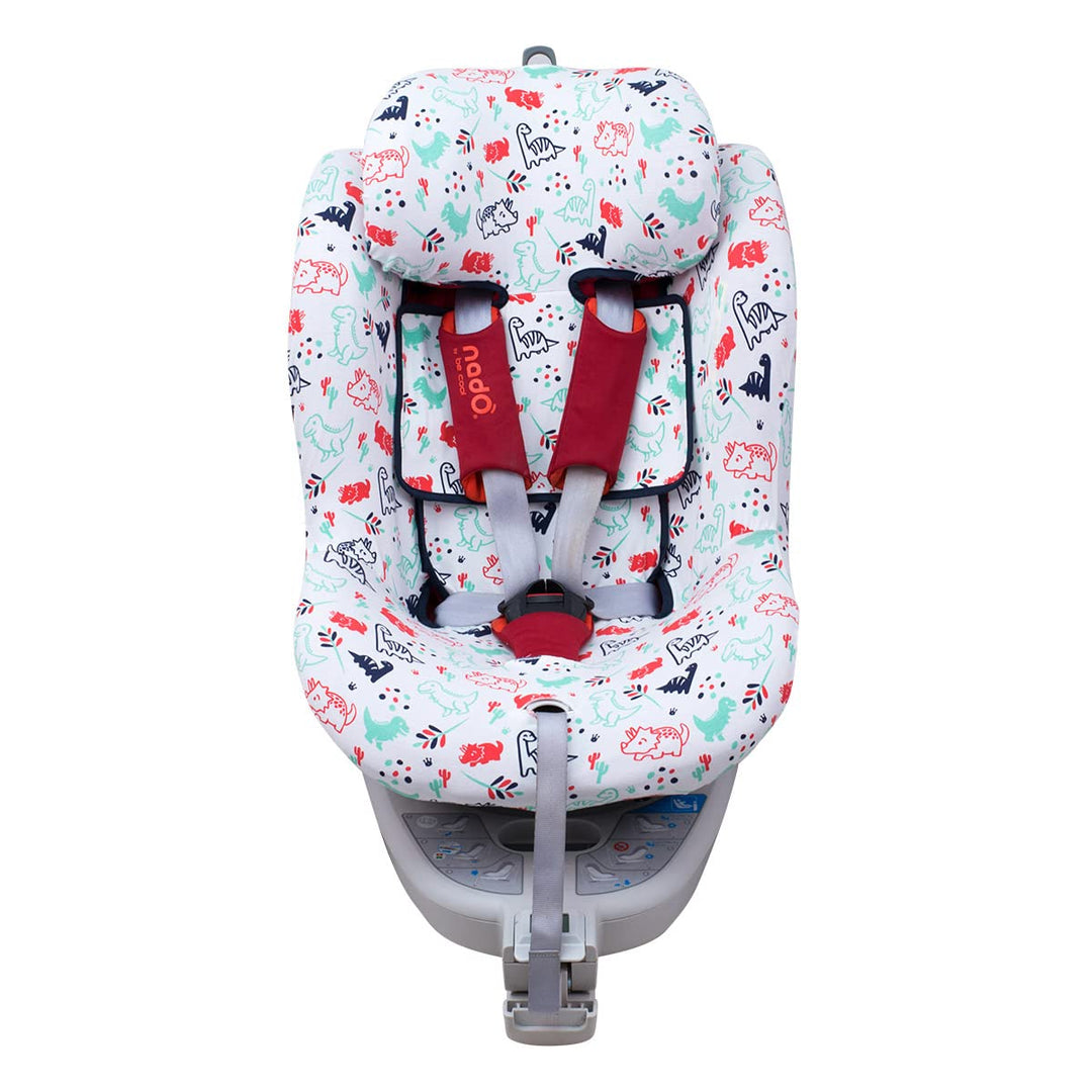 JYOKO KIDS Bezug Kompatibel mit Be Cool Nadò O3, Chicco 2 Easy (Dino Party), Dino Party