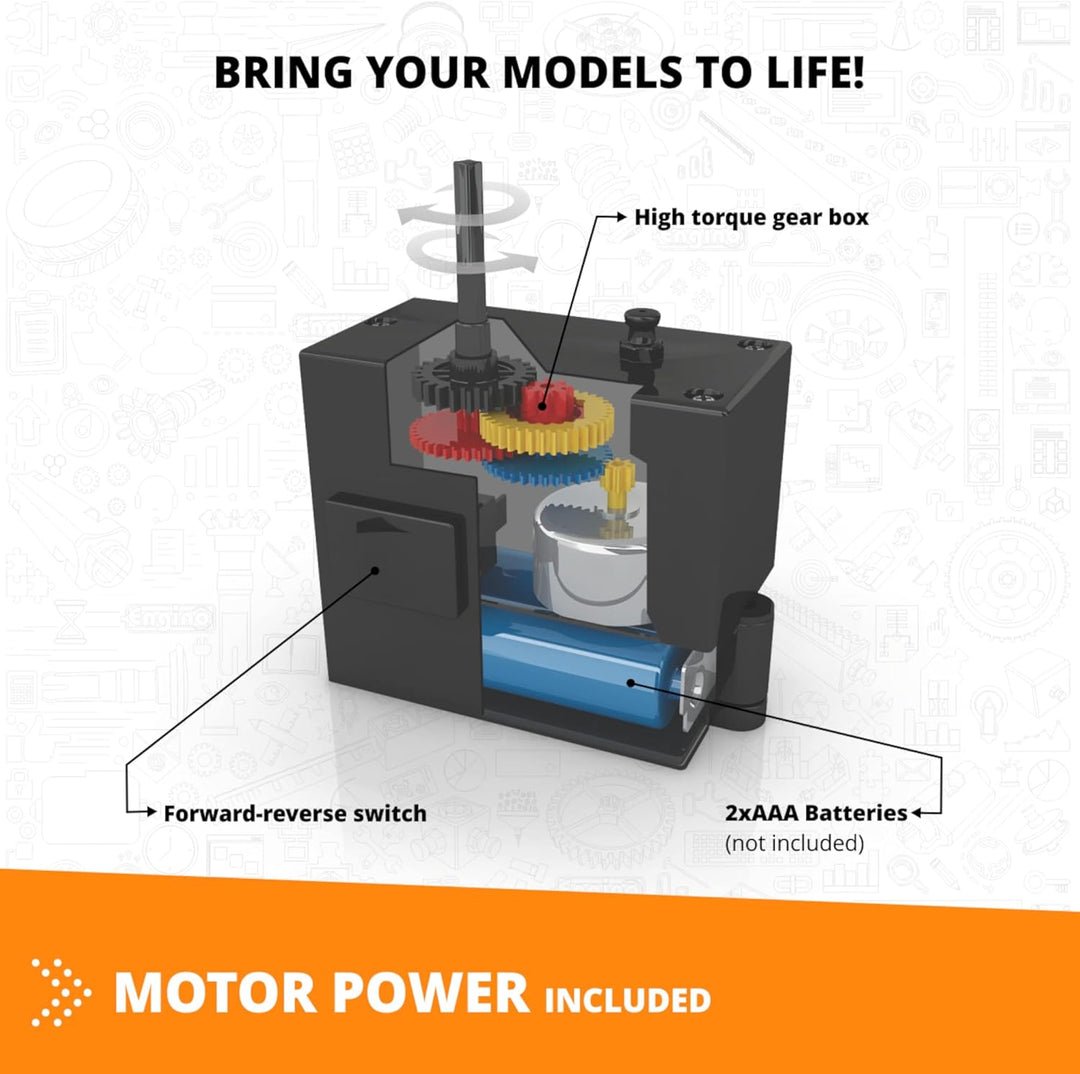 Engino-INVENTOR 5030 - Konstruktionsbausatz 50 in 1 motorisiert