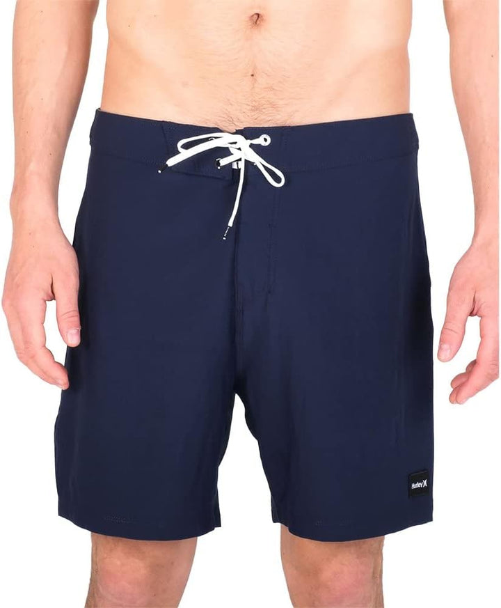 Hurley Herren Phantom O&o Solid 18' Board-Shorts, Obsidian, 42