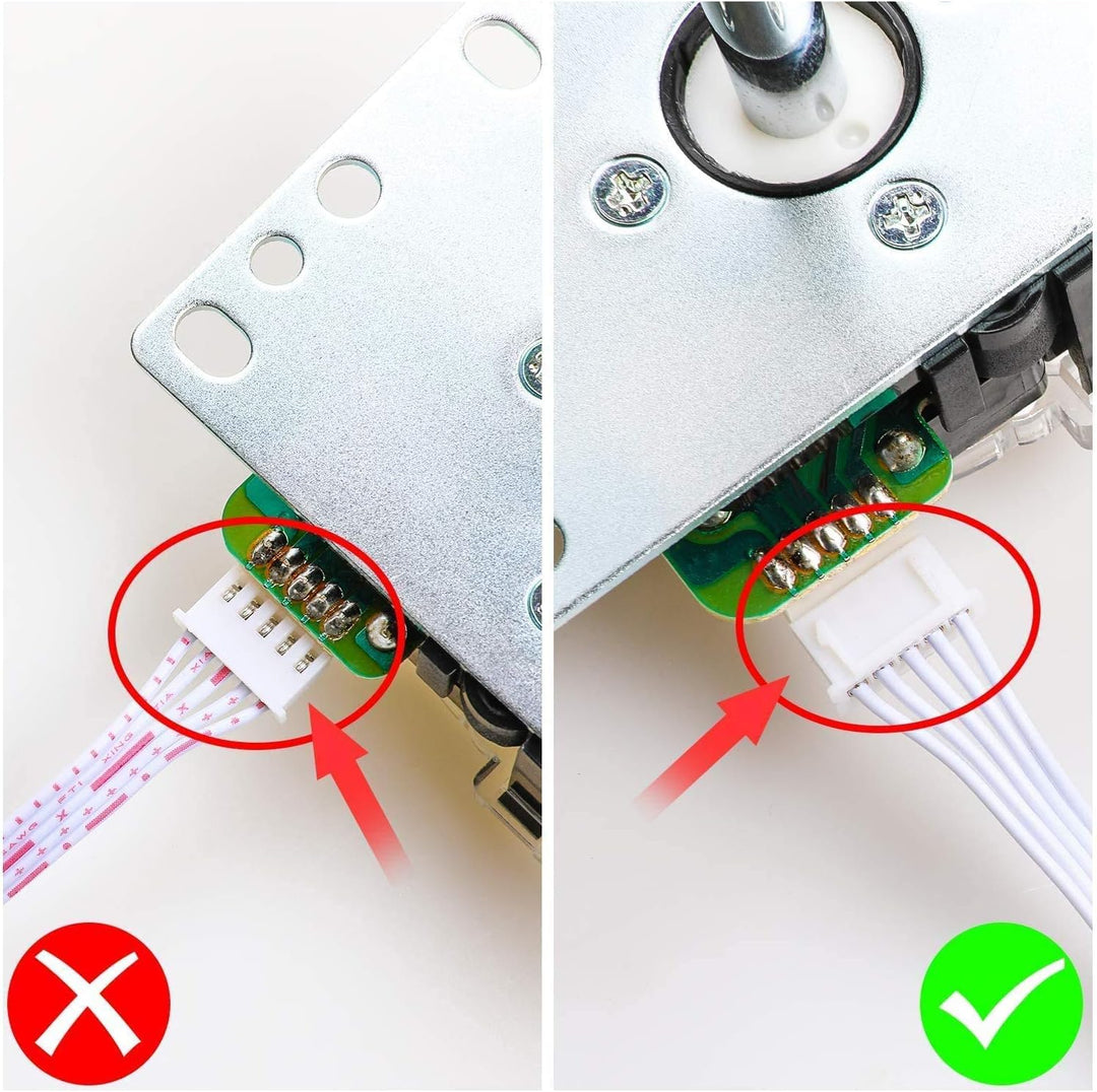 Fosiya Nullverzögerungs Arcade Controller USB Encoder PC Joystick für Windows & Linux & MAME & Raspb