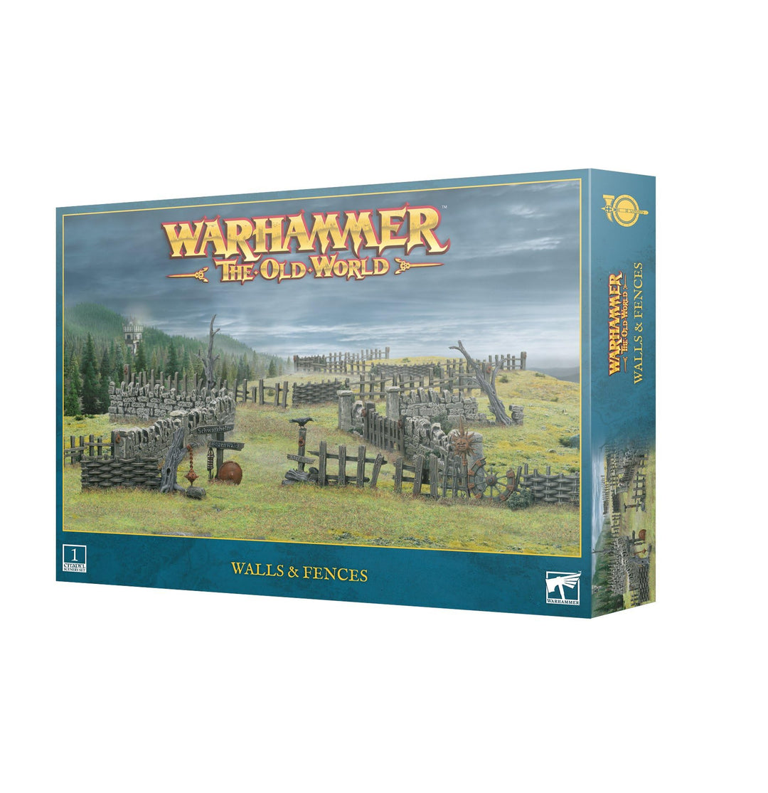Games Workshop - Warhammer - The Old World: Walls and Fences (Landschaftsset)