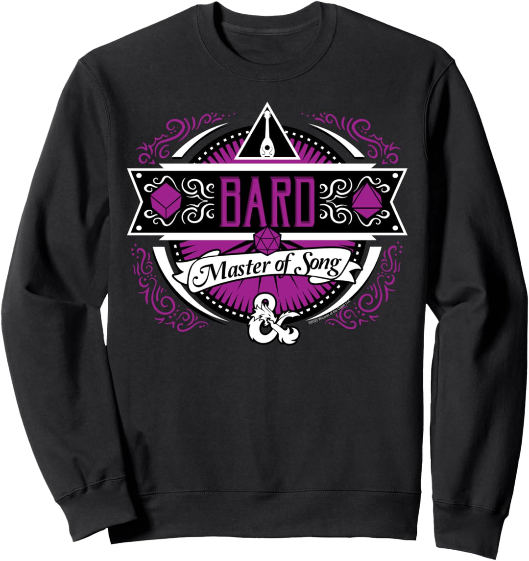 Dungeons & Dragons Bard Master Of Song Sweatshirt
