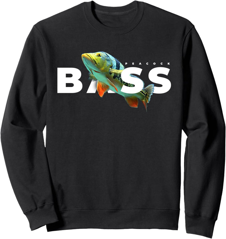 Pfauenbarsch Monster Fischhalter Sweatshirt