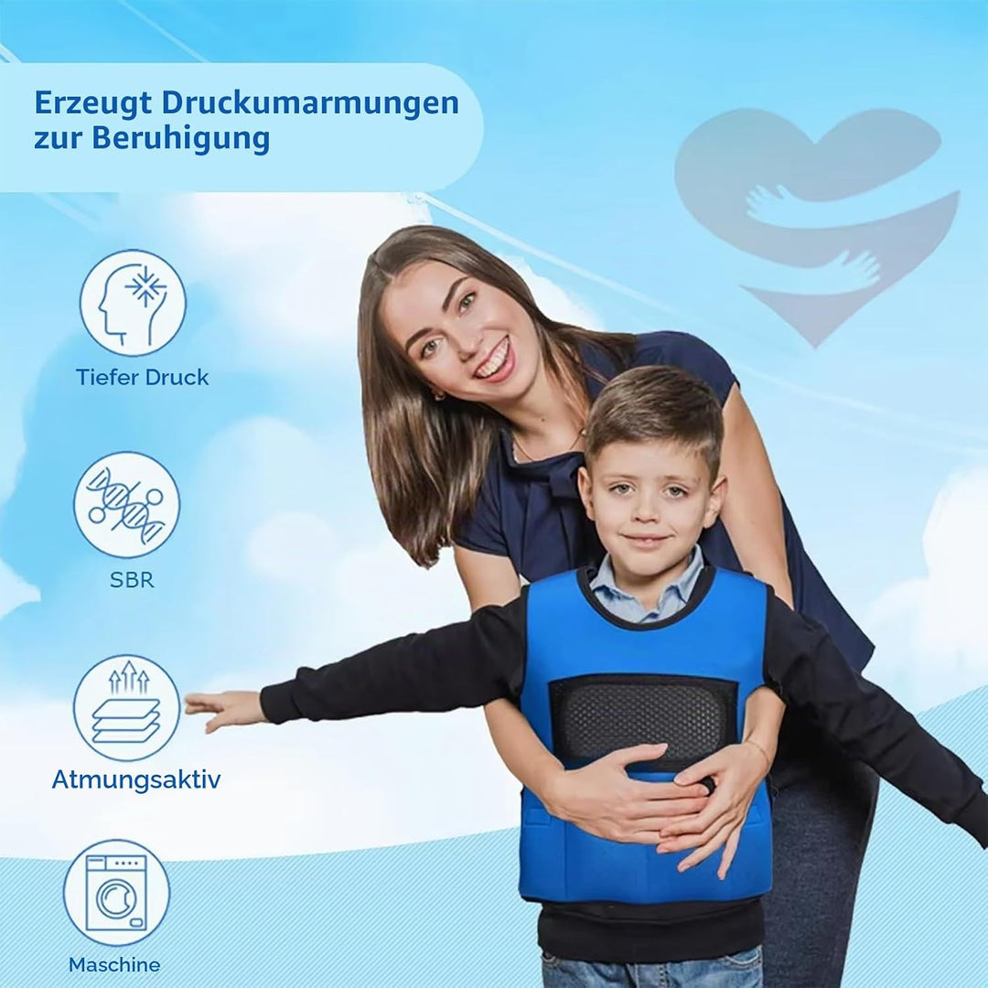 NEWFUN gewichtsweste kinder, sandweste kinder, gewichtsweste kinder adhs,Gewichtsweste für ABR Hyper