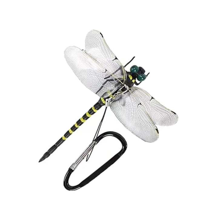 Generisch 3D Künstliche Libellen-Hut-Clip Drachenfliegen-Clips für Käfer, realistische künstliche Li