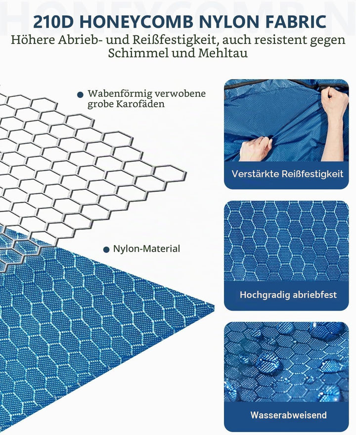 Gonex Faltbares Reisegepäck Leicht 40/60/80/100/150L Grosse Reisetasche Sporttasche für Reisen Fitne