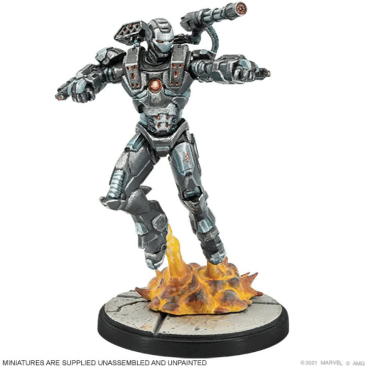 Atomic Mass Games, Captain America and War Machine: Marvel Crisis Protocol, Miniatures Game, Ages 14