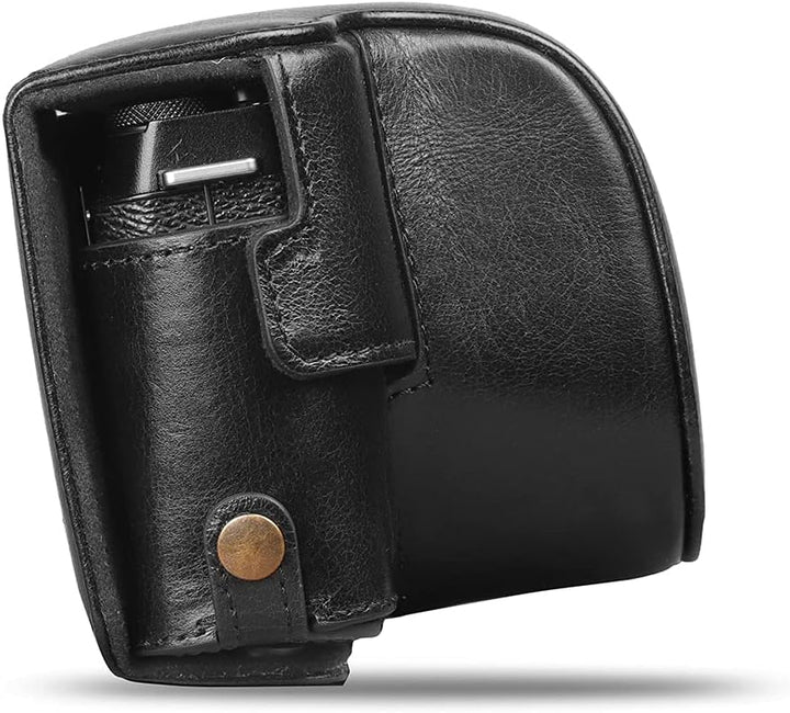 MegaGear MG1979 Ever Ready Echtleder Kameratasche mit Trageriemen kompatibel mit Fujifilm X Series X