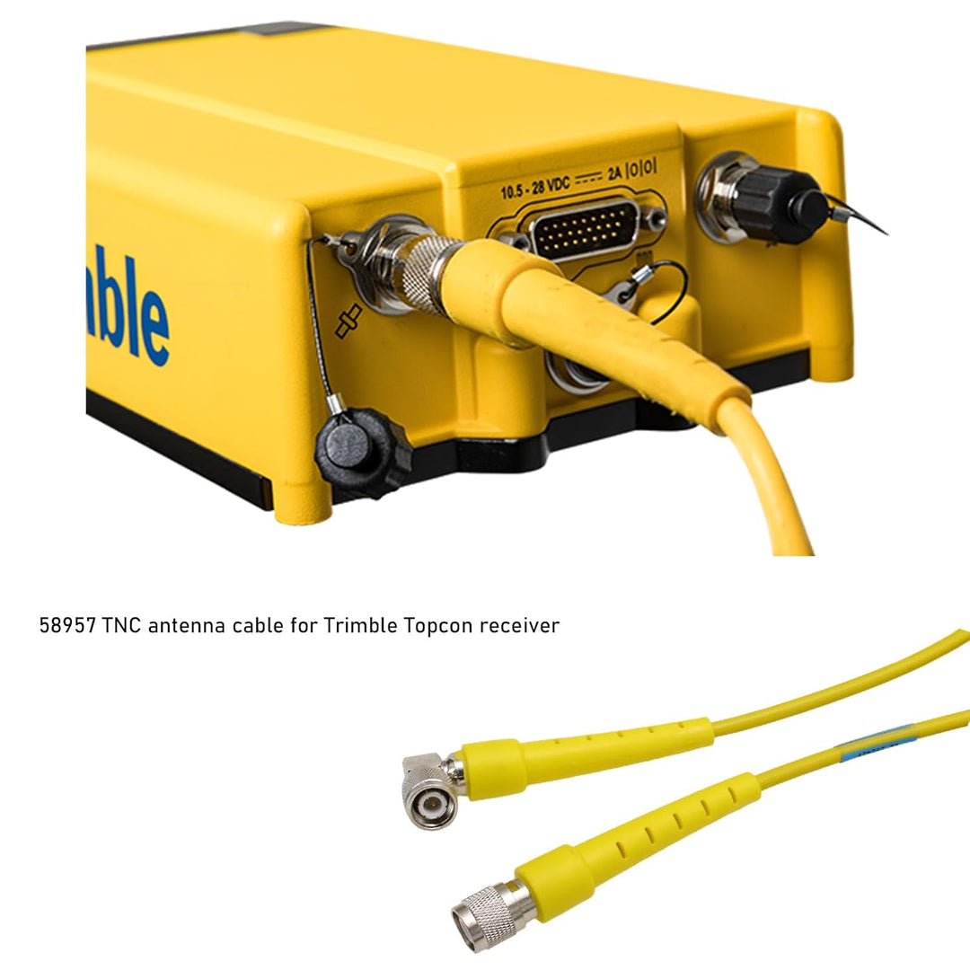 HangTon GPS-Antennenkabel, TNC-Stecker, rechtwinklig, RG58, für Trimble Topcon Sokkia Leica Empfänge