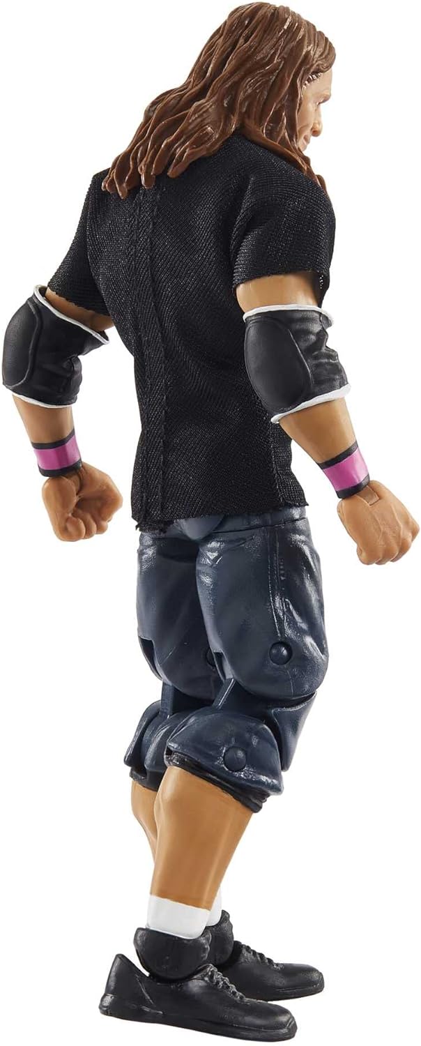 WWE HDD86 - "Hit Man" WrestleMania Action-Figur (ca 15 cm) mit Eintritts-Shirt &amp; Vince McMahon Figur