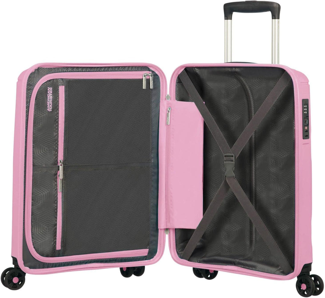 American Tourister Sunside - Spinner S Handgepäck, 55 cm, 35 L, Rosa (Pink Gelato) Spinner S (55 cm