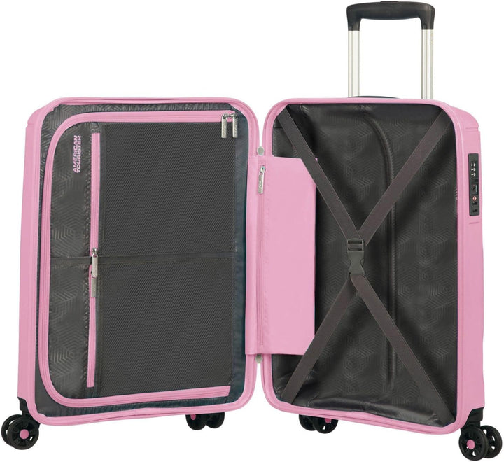 American Tourister Sunside - Spinner S Handgepäck, 55 cm, 35 L, Rosa (Pink Gelato) Spinner S (55 cm