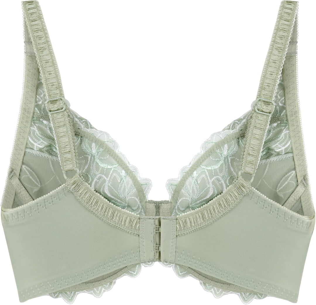 Hunkemöller Unwattierter Bügel-BH Diva 70B Iceberg Green, 70B Iceberg Green