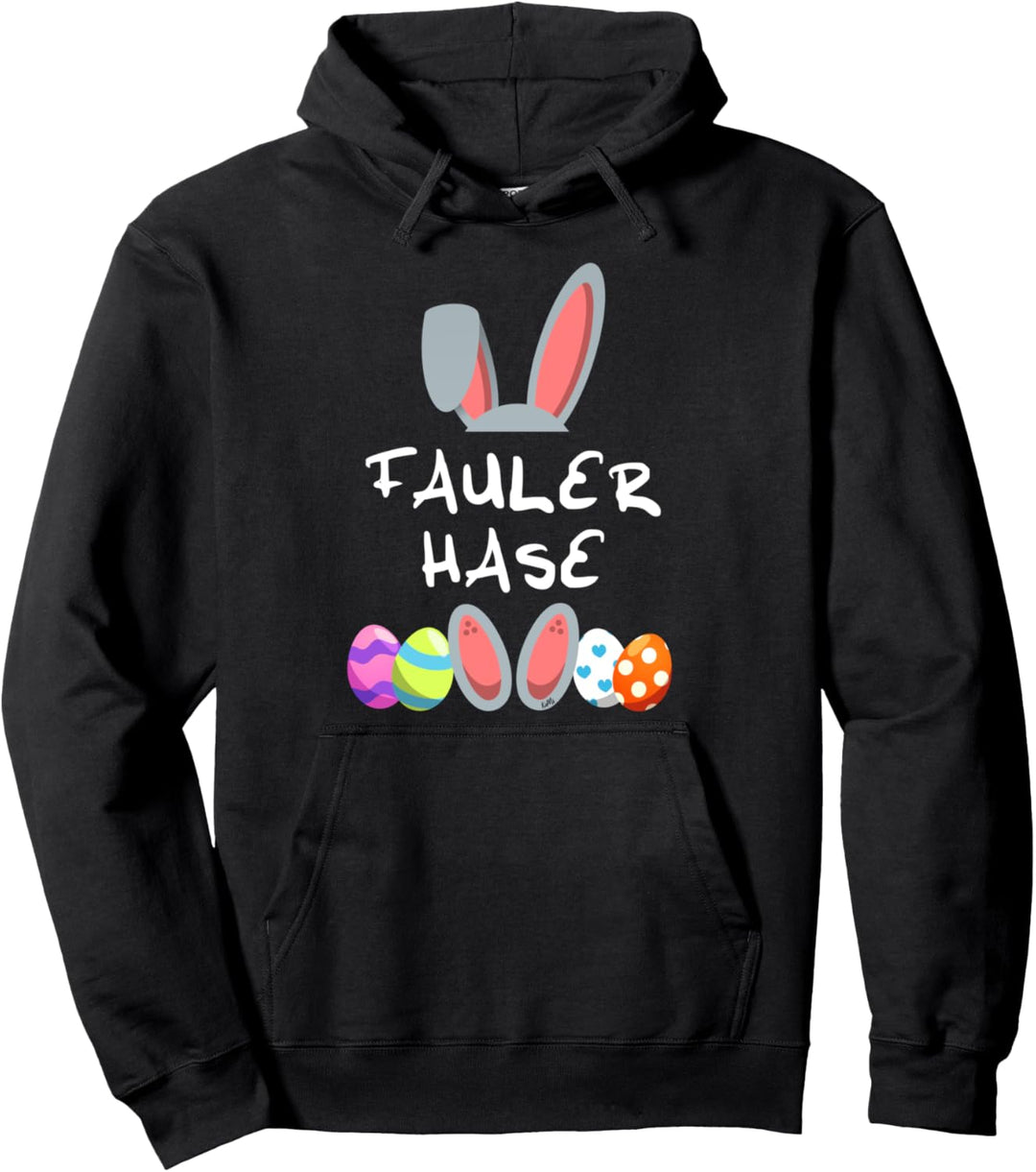 Fauler Hase Osterhase Partnerlook Outfit Geschenk Ostern Pullover Hoodie
