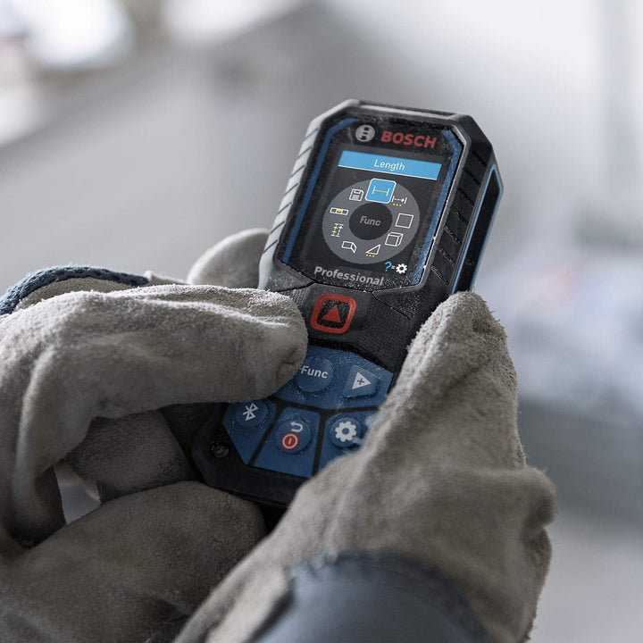 Bosch Professional Laser-Entfernungsmesser GLM 50-27 C (Reichweite: bis 50 m, robust, IP65, Bluetoot
