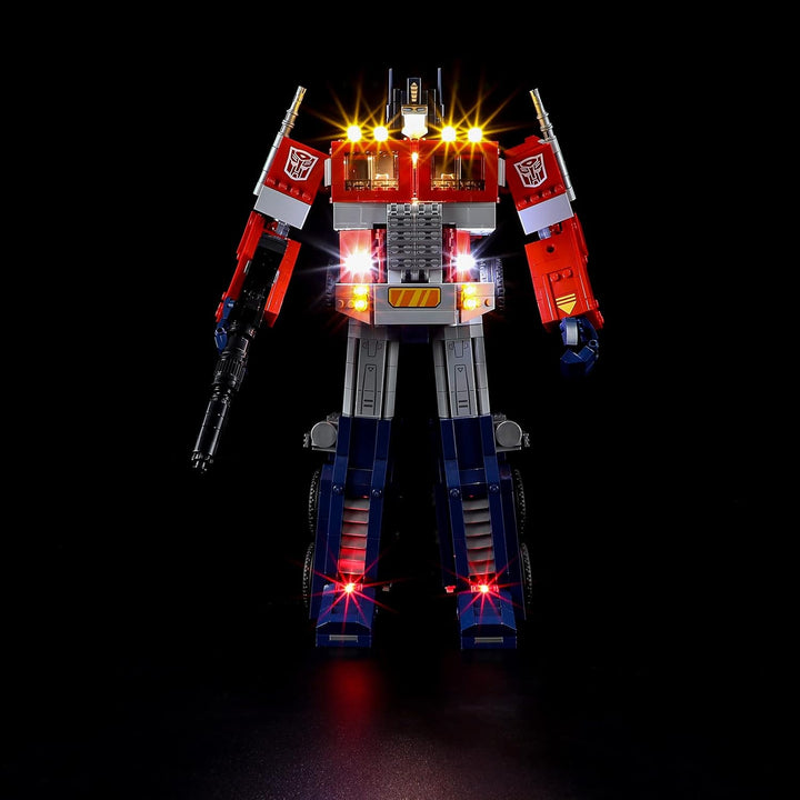 BRIKSMAX 10302 Led Licht für Lego Optimus Prime - Compatible with Lego Creator Expert Bausteinen Mod
