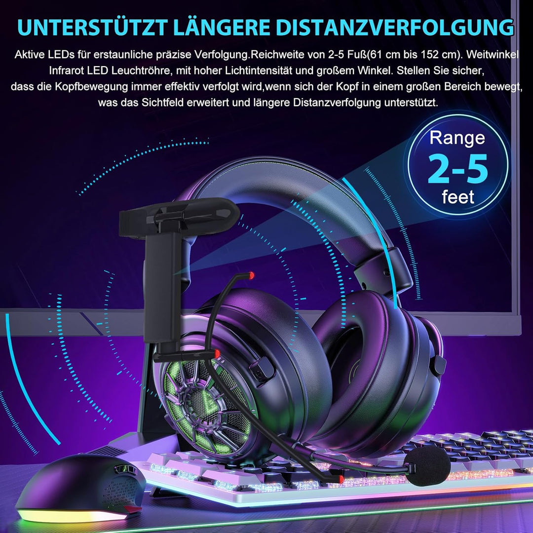 ANRAIE Drahtloser LED-Clip TrackClip Pro Reflektor （Passend zum TrackNP 5 6DOF Head Tracking System
