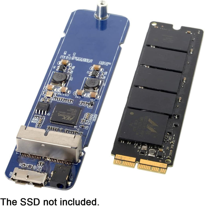 Chenyang Schutzhülle für MacBook Air Pro 2013 2014 2015 2016 SSD, tragbar, USB 3.0 auf 16 + 12 Pol M