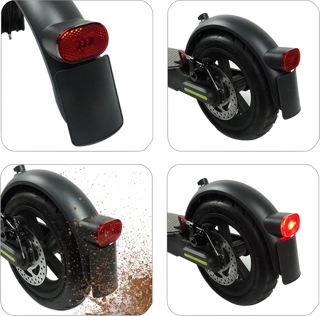 Yungeln Scooter Schutzblech + Rückleucht kompatibel für Xiaomi 1S M365 Pro Scooter - Schwarz