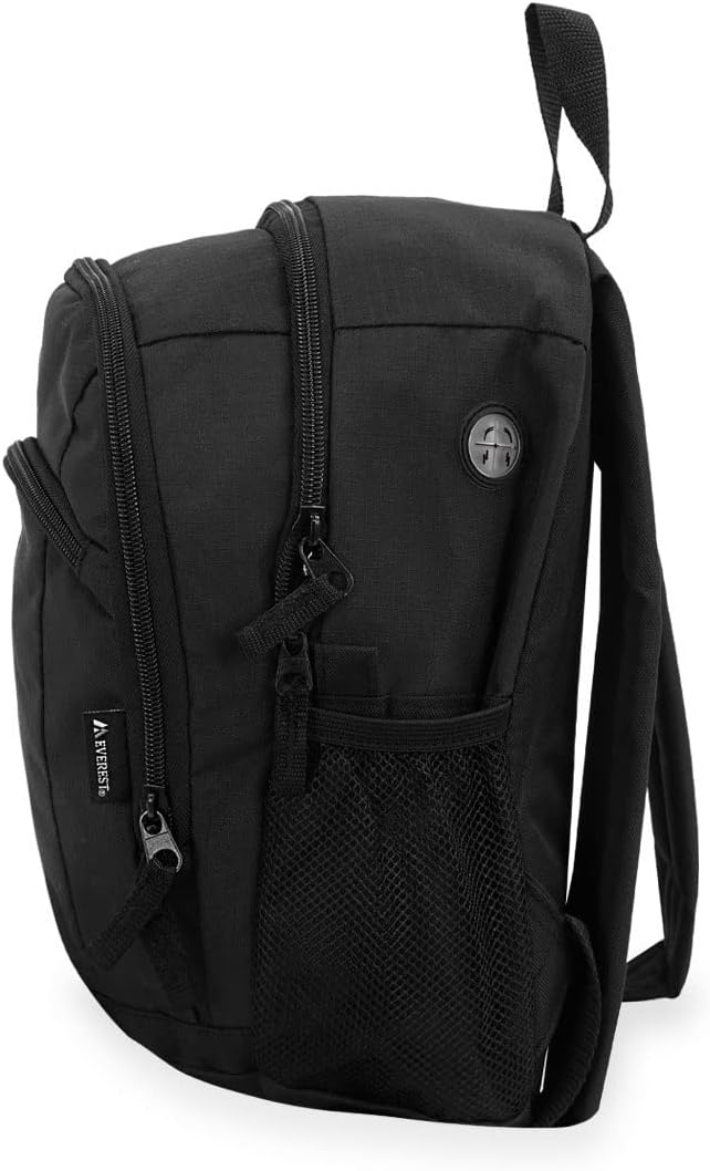 Everest Deluxe Rucksack, klein Einheitsgrösse Schwarz, Einheitsgrösse Schwarz