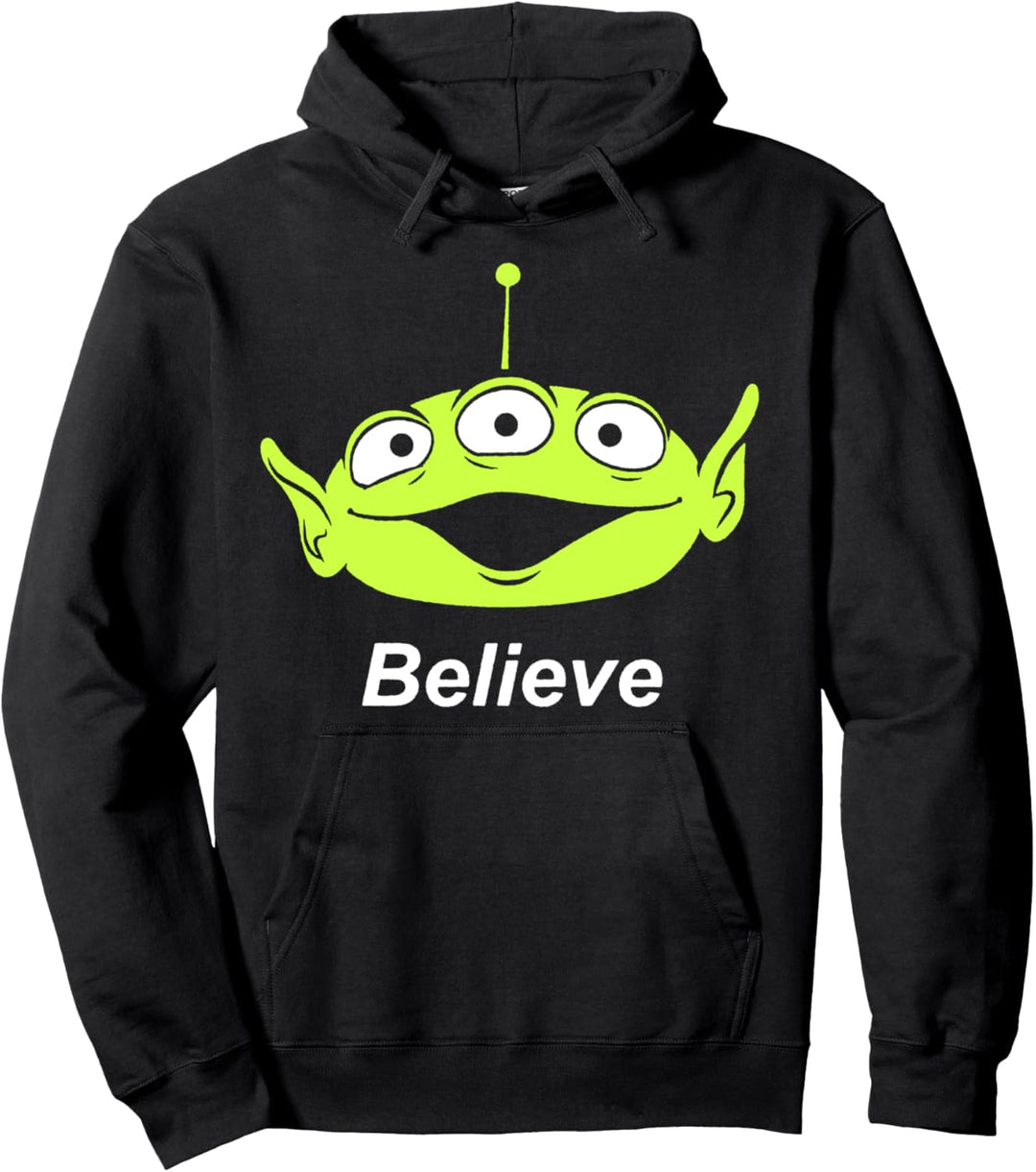 Disney Pixar Toy Story Alien Believe Big Face Pullover Hoodie