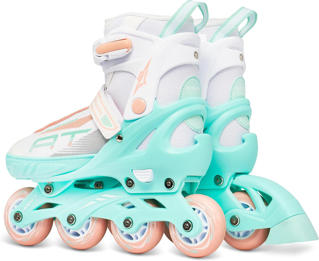 RAVEN Profession Inlineskates Inliner für Kinder und Erwachsene OPTIONAL 2in1 mit Schlittschuhen ver