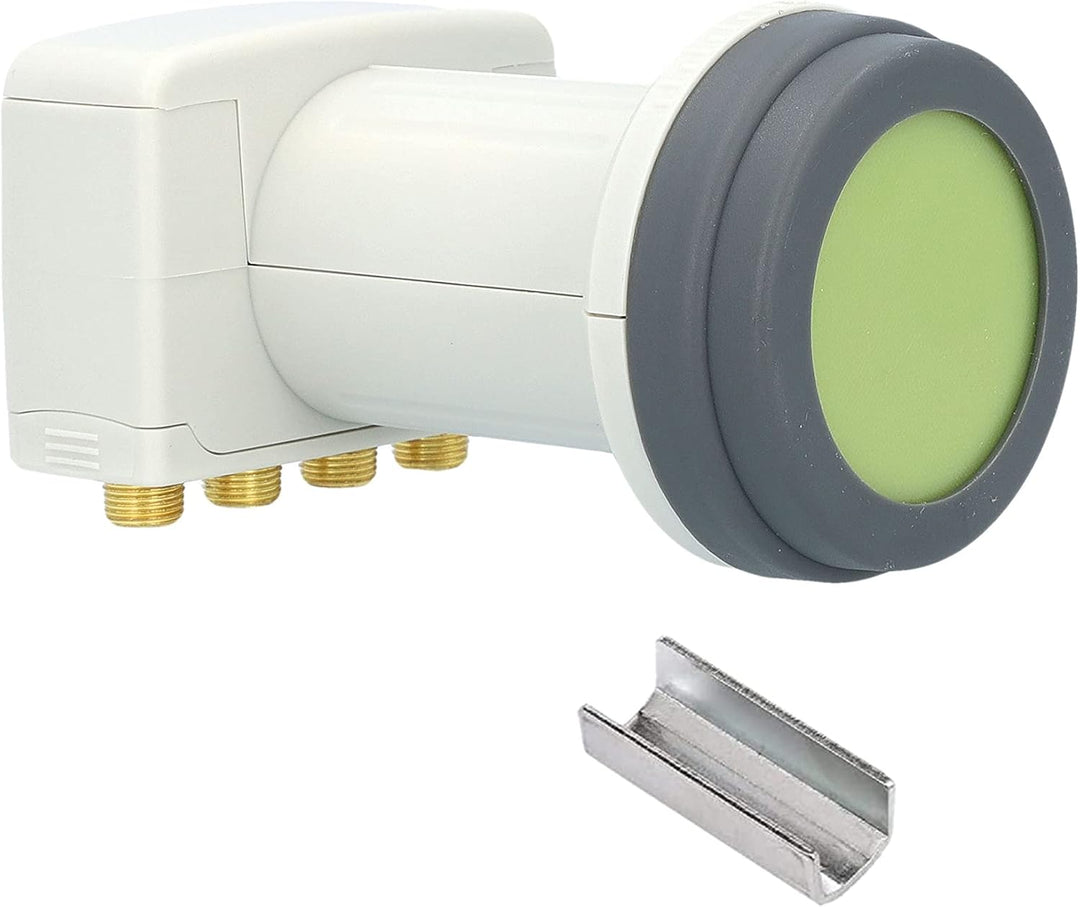 [ Test SEHR GUT, Note 1.2 *] GSS Helios Quad LNB mit LTE Abschirmung & Sun Protect UV Schutz, 4Fach