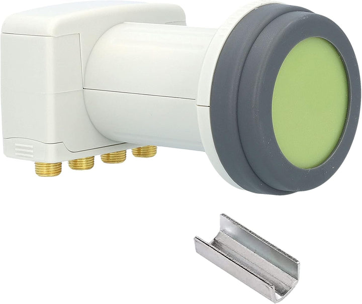 [ Test SEHR GUT, Note 1.2 *] GSS Helios Quad LNB mit LTE Abschirmung & Sun Protect UV Schutz, 4Fach