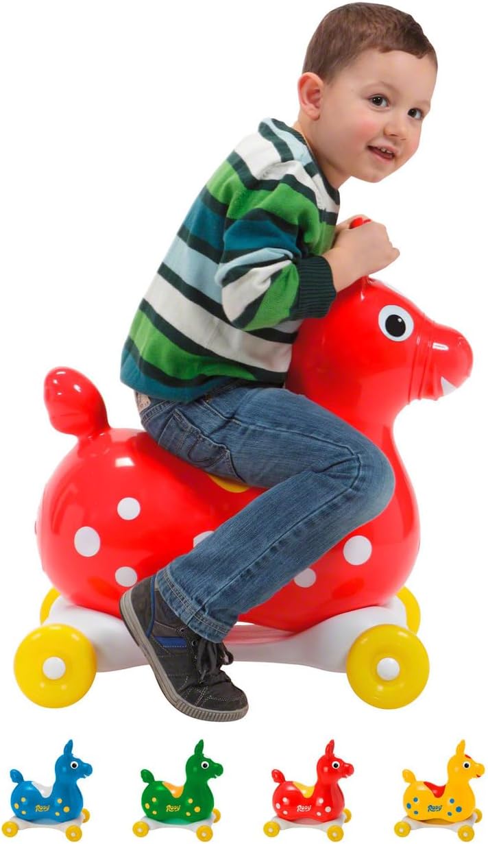 Speedy Rody mit Rollen Gelb, Gelb