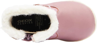 Geox Baby-Mädchen B Balu' Girl A Ankle Boot 18 EU Dk Rose, 18 EU Dk Rose