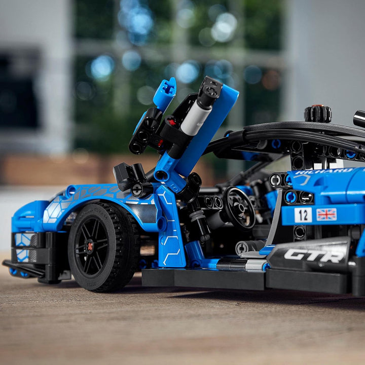 LEGO 42123 Technic McLaren Senna GTR, Modellbausatz, Spielzeugauto, Rennauto, Rennwagen-Bauset, Mode