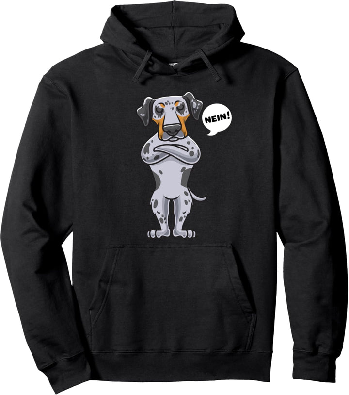 Sturer Louisiana Catahoula Leopard Dog Hund lustig Hundefan Pullover Hoodie